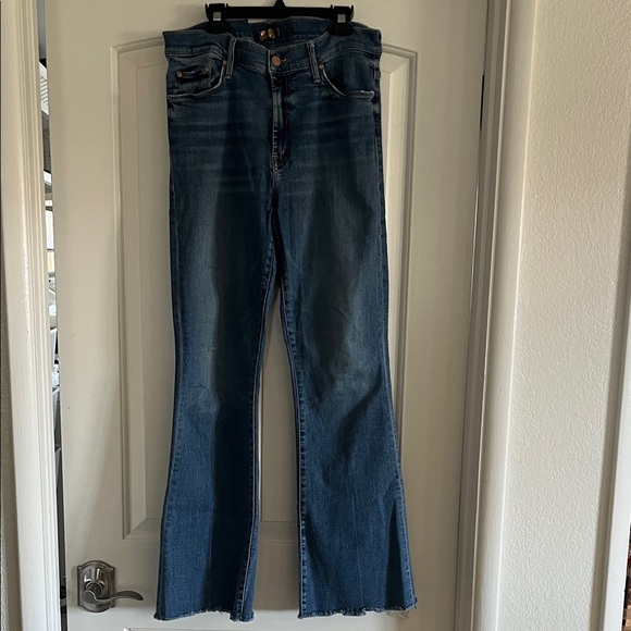 MOTHER Denim - MOTHER Dark Blue Flare Jeans